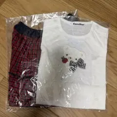 ファミリア　新品未使用　スカート＆Tシャツセット