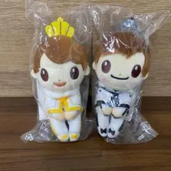 King and Prince キンプリ ちょっこりさん 永瀬廉 髙橋海人 King＆Princeとうちあわせ」＞罰ゲームを受ける永瀬廉（左）と高橋海人