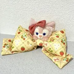 リーナベル ぬいぐるみチャーム イチゴ　リボン　シュシュ