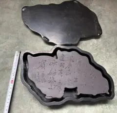 I 中国高級古硯 端渓硯 縁起銘　硯　書道　骨董品 I 中国高級古硯 端渓硯 縁起銘 硯 書道 骨董品 - メルカリ