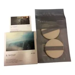 Nオーガニック&WOLF リキッドファンデーションUF-002&アイシャドウ