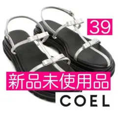 【新品未使用品】 定価：19,800円 COEL リボンストラップサンダル 39のサムネイル