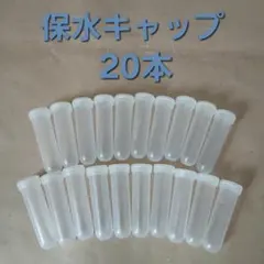 保水キャップ　保水容器　一輪挿し　保水ポット　品質保持キャップ　生花用　20本
