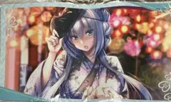 ピロ水　アマカノ　アマカノSS　2023 WINTER 涙香　ラバーマット