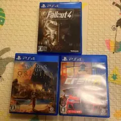 PS4 ソフト3点セット