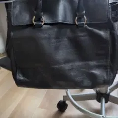 NAGATANI トートバッグ ブラック レザー 日本製のサムネイル