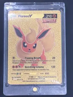 【希少】Flareon V ゴールドカード ポケモンカード　ブースター