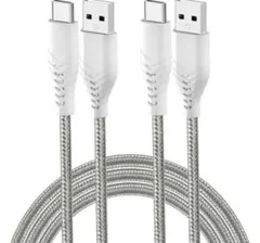 USB Type C ケーブル 1m 2本セット USB-A 急速充電ケーブル