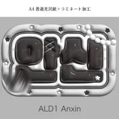 ALD1 アンシン ALPHA DRIVE ONE ぷっくり ネームボード