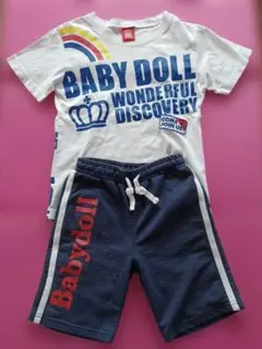 BABYDOLL 半袖Tシャツとハーフパンツ セットアップのサムネイル