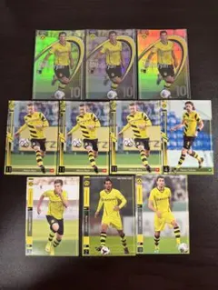 wccf サッカーカード ドルトムント オーバメヤンセット - メルカリ