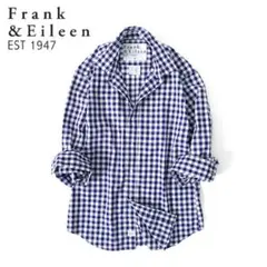 Frank & Eileen チェック柄長袖シャツ XS