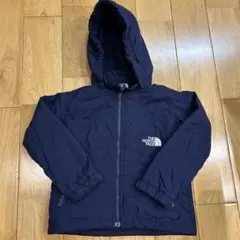 THE NORTH FACE ネイビー フード付き取り外し可能　110サイズ
