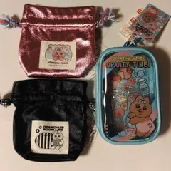 おぱんちゅうさぎ しまむら きんちゃく　ポーチ　セット