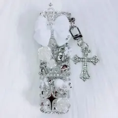 iQOSイルマワンケース デコケース 白 姫ギャル 量産型 地雷系 y2k