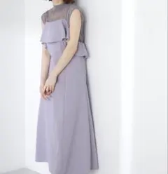 NATURAL BEAUTY BASIC ラッフルキャミワンピースのサムネイル