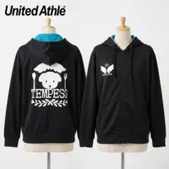 United Athle フルジップパーカー TEMPEST 黒 XLのサムネイル