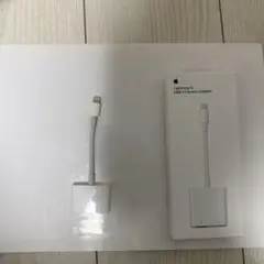 Apple純正 Lightning HDMI/USB変換 2点のサムネイル