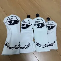 新品★waacゴルフクラブカバー ヘッドカバー 4点セットホワイト 2025年最新】waac ヘッドカバーの人気アイテム - メルカリ
