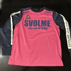 SVOLME 長袖プラクティスシャツ ピンク XSサイズ