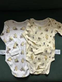ボディスーツ プーさん 2枚セット