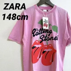 【新品未使用タグ付き✨】ZARA★ローリングストーンズTシャツ子供キッズ148