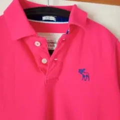 Abercrombie & Fitch ポロシャツ ピンク Mのサムネイル