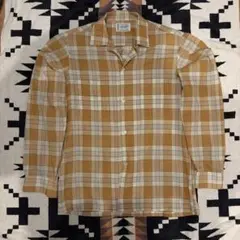 60s TOWNCRAFT Penney’s オープンカラーシャツ L 好配色