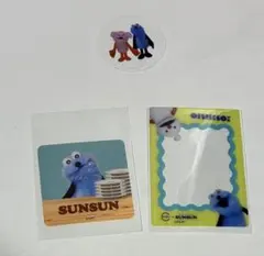 PUPPET SUNSUN スンスン スシロー コラボ限定 クリアカード