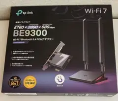 TP-Link Wi-Fi 7 BE9300 PCIeアダプター