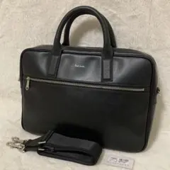 極美品 ポールスミス グラナデ レザー 2way ビジネスバッグ A4収納可