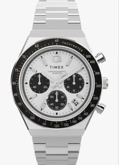 【新品未使用】Timex Q クロノグラフ パンダ TW2W53300
