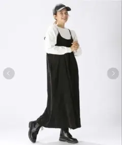 ✨新品タグ付き✨niko and…ニコアンド　コーデュロイ　キャミワンピース