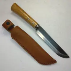天然ナタヅカ柄（三寸） 和製ナイフクラフト山小刀 - メルカリ