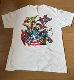 MARVEL マーベル キャラクター Tシャツ ホワイト Mのサムネイル