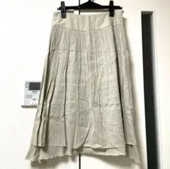 ジャーナルスタンダード☆切りっぱなしスカート 36サイズ