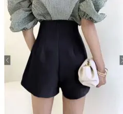 GRL ハイウエストショートパンツ [at1276] Sサイズ