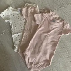 Petit Bateau ベビー肌着 3枚セット 12m 70-80