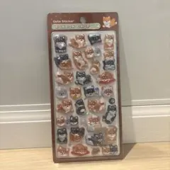 【正規品】　新作　柴犬　ほっこり　ボンボンドロップシール　和柄　クーリア