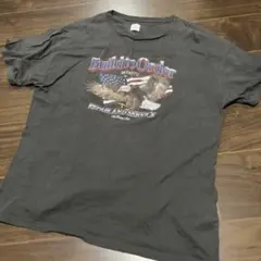 ungrid イーグル プリント Tシャツ チャコール サイズフリーのサムネイル