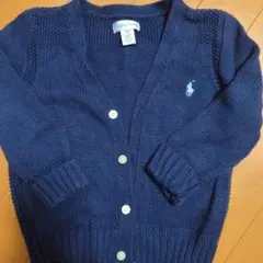 Ralph Lauren ネイビー カーディガン 24M