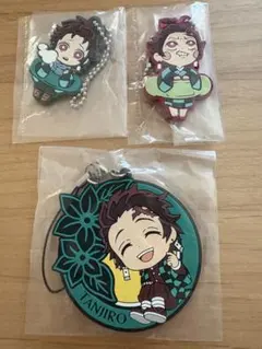 鬼滅の刃 竈門炭治郎 ストラップ3点セット