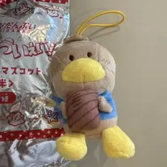 スシロー サンリオ はぴだんぶい あひるのペックル マスコット 日焼け