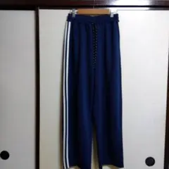 サイドライン イージースウェットパンツ ネイビー