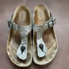 BIRKENSTOCK Papillio サンダル シルバー 270のサムネイル