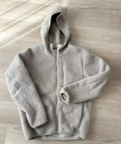 UNIQLO ユニクロ　フード付きボアジャケット