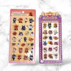 3D立体シール1枚＋アクリルシール1枚　合計2枚セット ハードタイプ 硬いシール