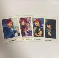 【匿名発送】あんスタ 逆先 夏目 青葉 つむぎ ぱしゃっつ ぱしゃこれ4枚セット