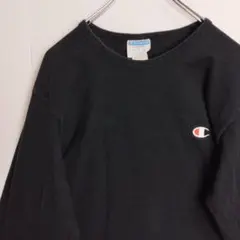 チャンピオン 長袖シャツ ロンT ブラック メンズ2XL