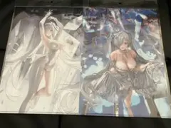 勝利の女神 NIKKE クリアファイル シンデレラ 2種 ガラスのプリンセス